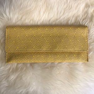 Straw Envelope Clutch